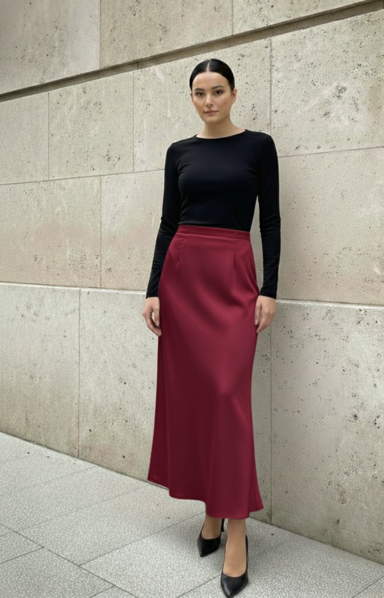 Satin Skirts