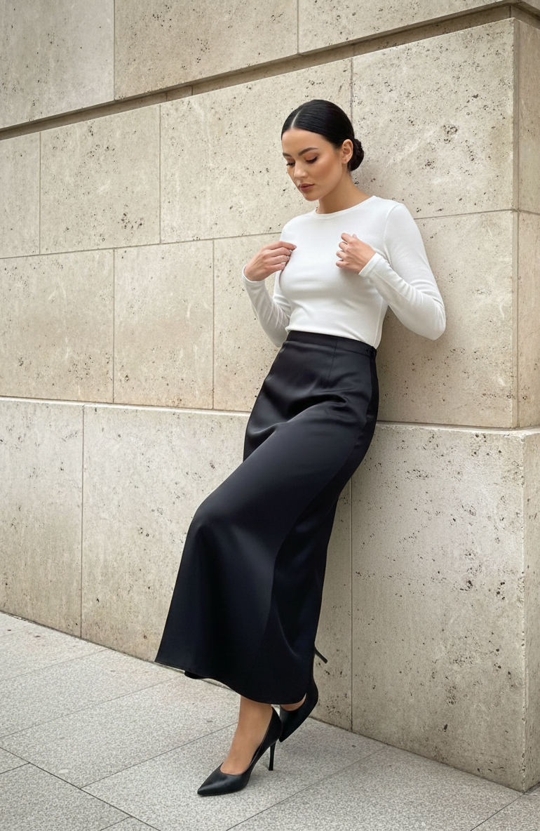 Satin Skirts