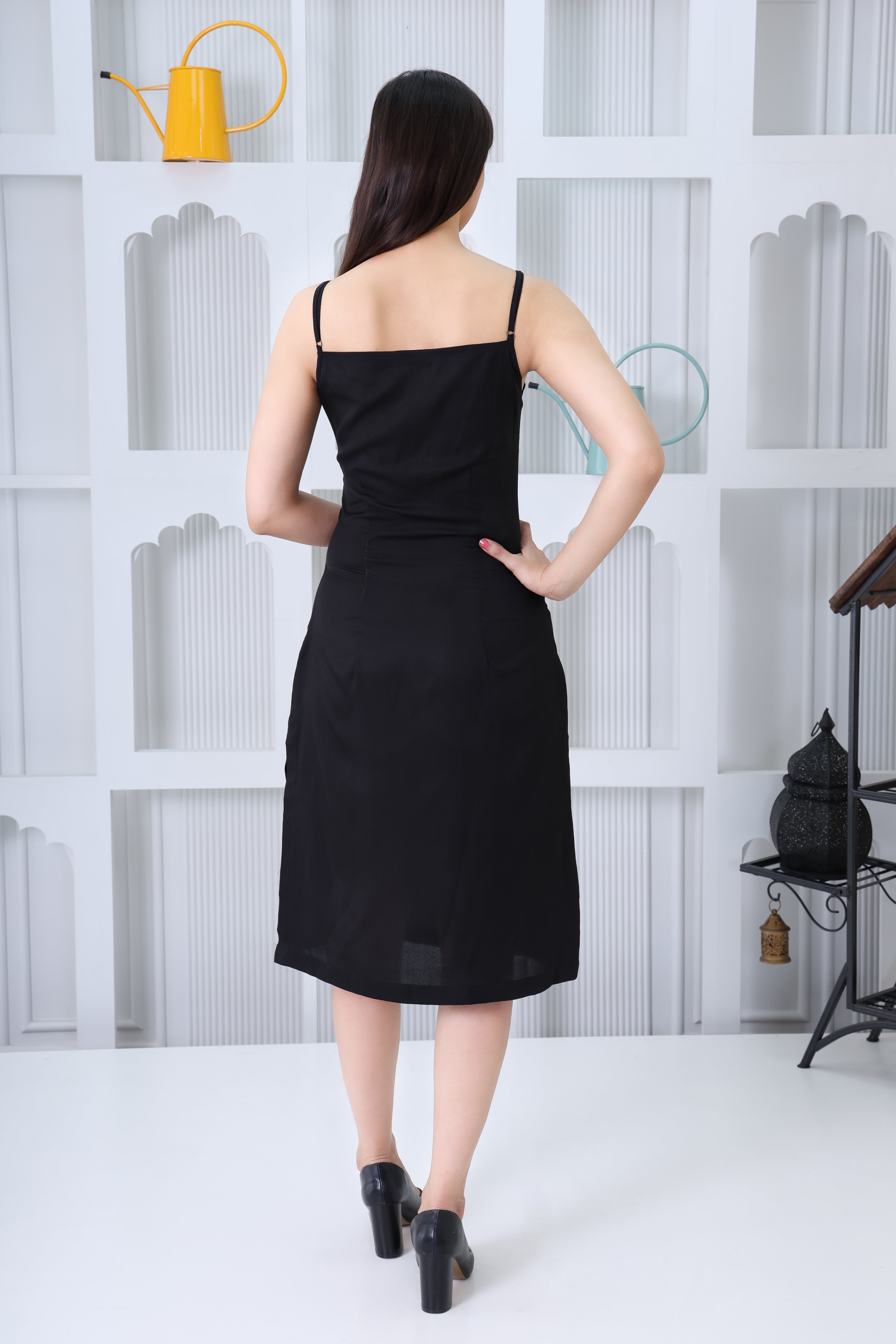 Dark Desire Slit Dress