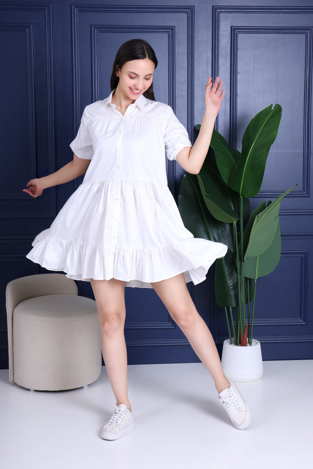 Breezy Belle Shirt-Dress