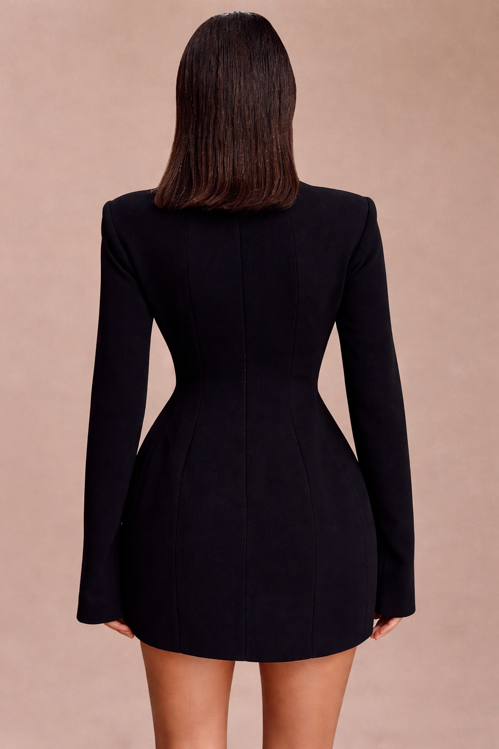 Elegant Cut-Out Bodycon Mini Dress