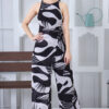 Wrapped in Style Monochrome Jumpsuit