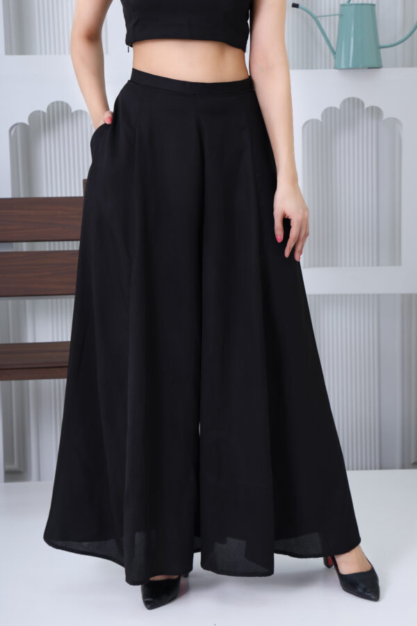 Dark Flare Pants