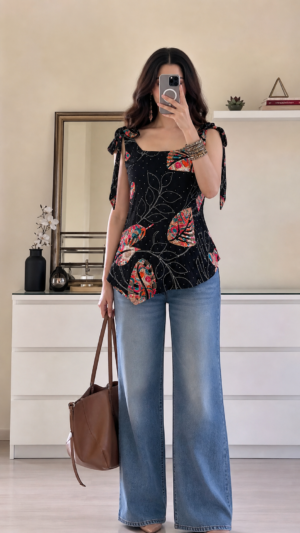The Naaz Bow Kurti