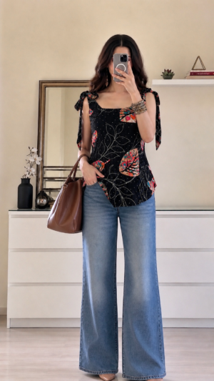 The Naaz Bow Kurti