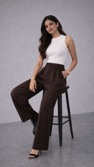 Seoul Flow Brown Pants